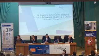 La patente a crediti uno strumento di sicurezza nei cantieri  Convegno completo [upl. by Chane]