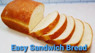 Homemade Sandwich Bread Recipe Soft amp Fluffy Beginner Friendly [upl. by Pallas]