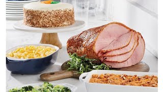 Honey Baked Ham Co Unboxing  Thanksgiving Dinner  Arickamisha [upl. by Ferri]