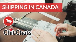 Shipping with Canada Post and Chit Chats with Etsy [upl. by Sirrad]