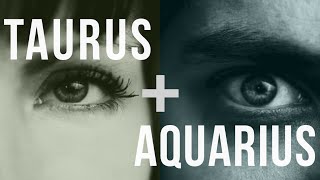 Taurus amp Aquarius Love Compatibility [upl. by Nikolaus]