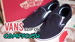 vans slip on comfycush [upl. by Ikciv]