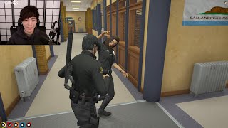 Sykkuno becomes a cop in gta 5 rp [upl. by Gonzalo]