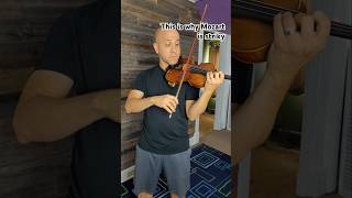 String crossings on Mozart Violin Concerto no4 shorts [upl. by Feilak]