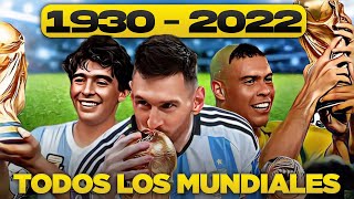 TODAS las FINALES del MUNDIAL 19302022 [upl. by Acnaiv780]