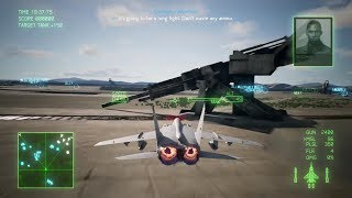 Ace Combat 7 Playthrough  Mission 12  Stonehenge Defensive Expert Controls [upl. by Sikram]