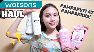 WATSONS HAUL MGA PAMPAGANDA AT PAMPAPUTI 2019 Philippines  Xy Castillo [upl. by Aihsele]