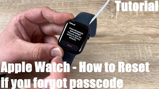 How To Unpair Apple Watch  From Watch Without iPhone and From Phone [upl. by Carrillo700]