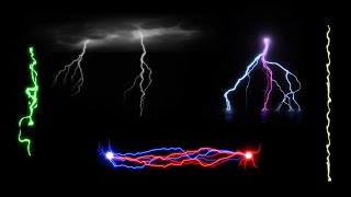 FREE Lightning Effects in Black Screen  Lightning Strikes [upl. by Carey650]