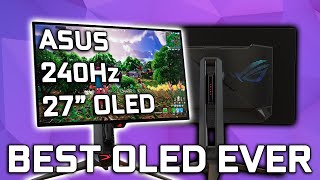 Unbelievable  ASUS 27quot 240Hz OLED PG27AQDM Review [upl. by Amliw]