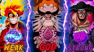 The STRONGEST Devil Fruit POWER in History One Piece ShonenShowdown [upl. by Lusar739]