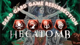 Dead Card Game Resurrection Hecatomb and how Nils Hamm led us to it [upl. by Eneja837]