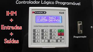 CLP Controlador Lógico Programável Tholz [upl. by Packton]