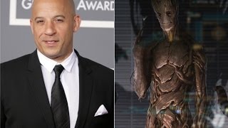 Vin Diesel Makes A GUARDIANS OF THE GALAXY Video On Stilts  AMC Movie News [upl. by Hammond521]