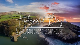 Fishguard Bay amp Strumble Head Lighthouse Pembrokeshire [upl. by Dayiz]