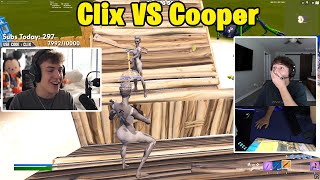 Clix VS Cooper 1v1 TOXIC Buildfights [upl. by Vijar]