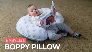 Boppy Pillow Review  Babylist [upl. by Ylhsa]