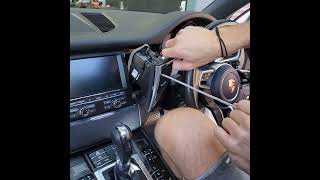 Porsche Macan 2015  How to remove the dashboard vents safely [upl. by Kain474]