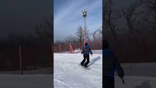 스노보드 라이딩🩵🏂 [upl. by Euqirne]