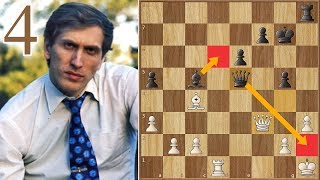 This is Why IM World Champion  Fischer vs Spassky  1972  Game 4 [upl. by Ardnasyl182]