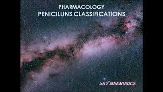 Penicillins classification  pharmacology  easy mnemonics [upl. by Des]