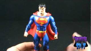 Toy Spot  SupermanBatman Public Enemies Series 1 Superman figure [upl. by Arrat590]