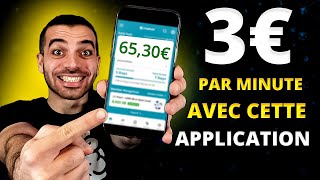 GAGNER 3€ PAR MINUTE AVEC CETTE APPLICATION ARGENT PAYPAL FACILE [upl. by Service]