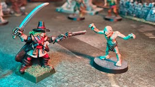 Devilry Afoot Battle Report the Dance Macabre Folk Horror Miniatures Game [upl. by Yennep]