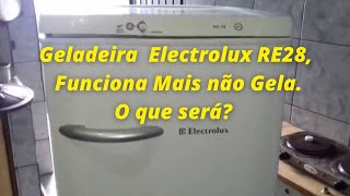 Geladeira Electrolux RE28 Funciona mais não Gela O que Será [upl. by Lilia]