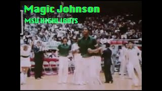 Magic Johnson Michigan State Highlights [upl. by Germann338]