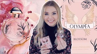 NEW PACO RABANNE OLYMPEA BLOSSOM PERFUME REVIEW  Soki London [upl. by Nonie]