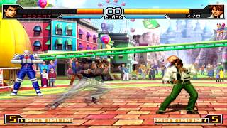 King of Fighters 2002 Unlimited Match All Desperation Moves [upl. by Novit]