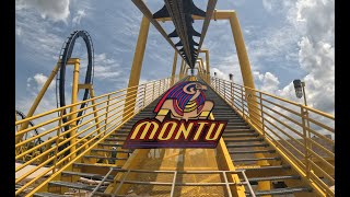 Montu POV  Busch Gardens Tampa [upl. by Onivag]