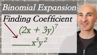 Binomial Expansion Finding Coefficient [upl. by Sibylle]