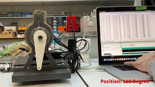 Maxon EC Motor Position Controller with HallEffect Sensor [upl. by Kerk]