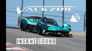 Aston Martin Valkyrie AMR Pro  INSANE SOUND  Laguna Seca Raceway [upl. by Hodges]