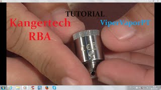 How to Wick and Coil New RBA Subtank Mini for beginners [upl. by Akinod567]