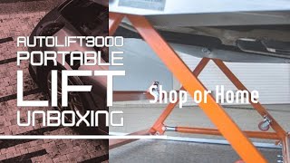 quotAutolift 3000 Unboxing amp First Impressions  Ultimate Car Lift Systemquot [upl. by Eneg]