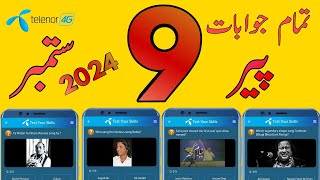 Who sang the famous song Babia  My Telenor Today Questions Answer  Telenor Questions Today [upl. by Schram]