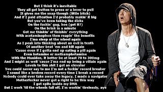 Eminem  Lucky You FAST VERSE  Lyrics [upl. by Aiker]