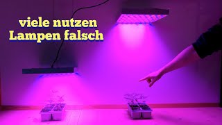 so bringen Pflanzenlampen mehr Wachstum bei denselben Stromkosten [upl. by Danete]