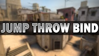 How to make JUMP THROW BIND in CSGO 2022 [upl. by Scarito411]