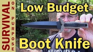 20 Fighting Knife  SampW SWMPF3BR MampP Boot Knife Review [upl. by Jolyn160]