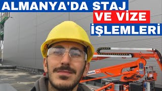 SOHBET  Almanyada staj için vize nasıl alınır İnşaat mühendisi [upl. by Franzen]