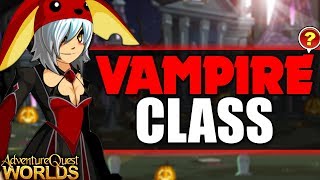 How to get Vampire Lord CLASS NON MEMBER AQW AdventureQuest Worlds [upl. by Corty]