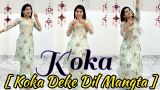 Koka  Mankirat Aulakh  Punjabi Dance  Dance Choreography  Seema Rathore [upl. by Aniwde]