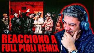 REACCIÓN FULL PIOLI 20  FULL PIOLI REMIX [upl. by Berget]