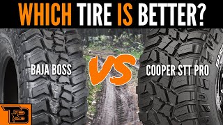 Mickey Thompson Baja Boss vs Cooper Discoverer STT Pro [upl. by Enak520]