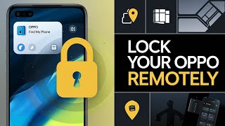 Theft Protection Features on Oppo Mobile  How to Lock Remotely on Oppo [upl. by Ainna]