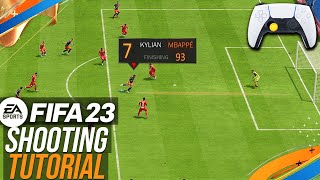 FIFA 23 FINISHING TUTORIAL  HOW TO SCORE MORE GOALS  HOW TO SHOOT  ALL SHOT TYPES COMPLETE GUIDE [upl. by Herman409]